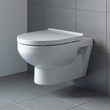 Duravit No-1 Wall-Mounted Toilet Seat Soft Close White