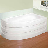Duravit Bathtub Marina 160 x 90 cm with front panel