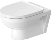 Duravit No-1 Wall-Mounted Toilet Seat Soft Close White
