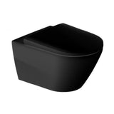 Duravit D-Neo Wall Mounted Toilet Comfort Black