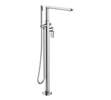 Genebre Koral Bathtub Floor Mixer Chrome