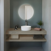 Sanipure Helios Washbasin Over Counter 35.5 Cm