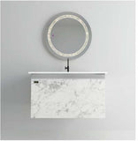 Beroia Furniture Unit with Washbasin 80×46 Cm Carara