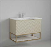 Beroia Furniture Unit with Washbasin 80×46 Cm