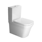 Duravit P3 Comfort Close Coupled Toilet Seat Oval 65×38 cm White