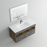 Beroia Furniture Unit with Wash imported basin 100×46 Cm Aris Antrasit