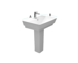 Sanipure Kepler Washbasin 80 cm