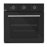 Purity Built in Full Electric Oven 60 cm Black