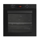 Purity Built in Gas Oven 60 cm Black
