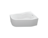 SANIPURE Bathtub LOCH 150 x 100 cm with and without panel (Right / Left )