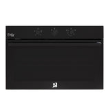 Purity Gas Built-in Oven with Gas Grill 90 cm Black