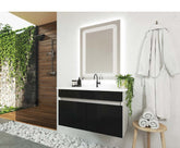 Beroia Furniture Unit with Washbasin 45×80×46 Cm Black