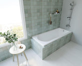 SANIPURE Bathtub Trevi 120 x 70 || 150 x 70 || 170 x 70 cm with and without panel