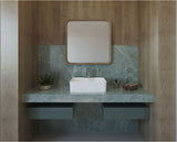 حوض فيليس من ساني بيور فوق سطح افقي 49 سم بدون فايظ بفتحة الخلاط