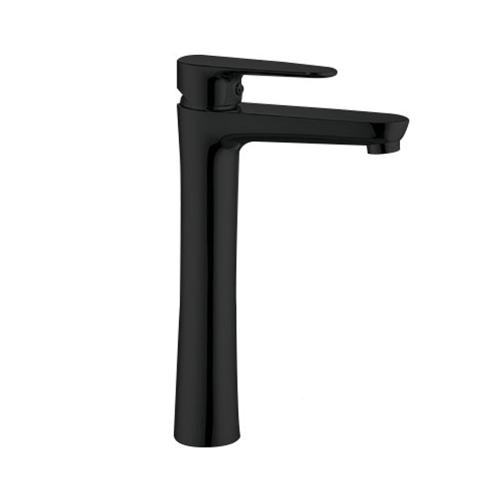 Lutz Icon High-Neck Basin Mixer Black