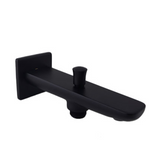 Lutz Bathtub Spout with Diverter Black