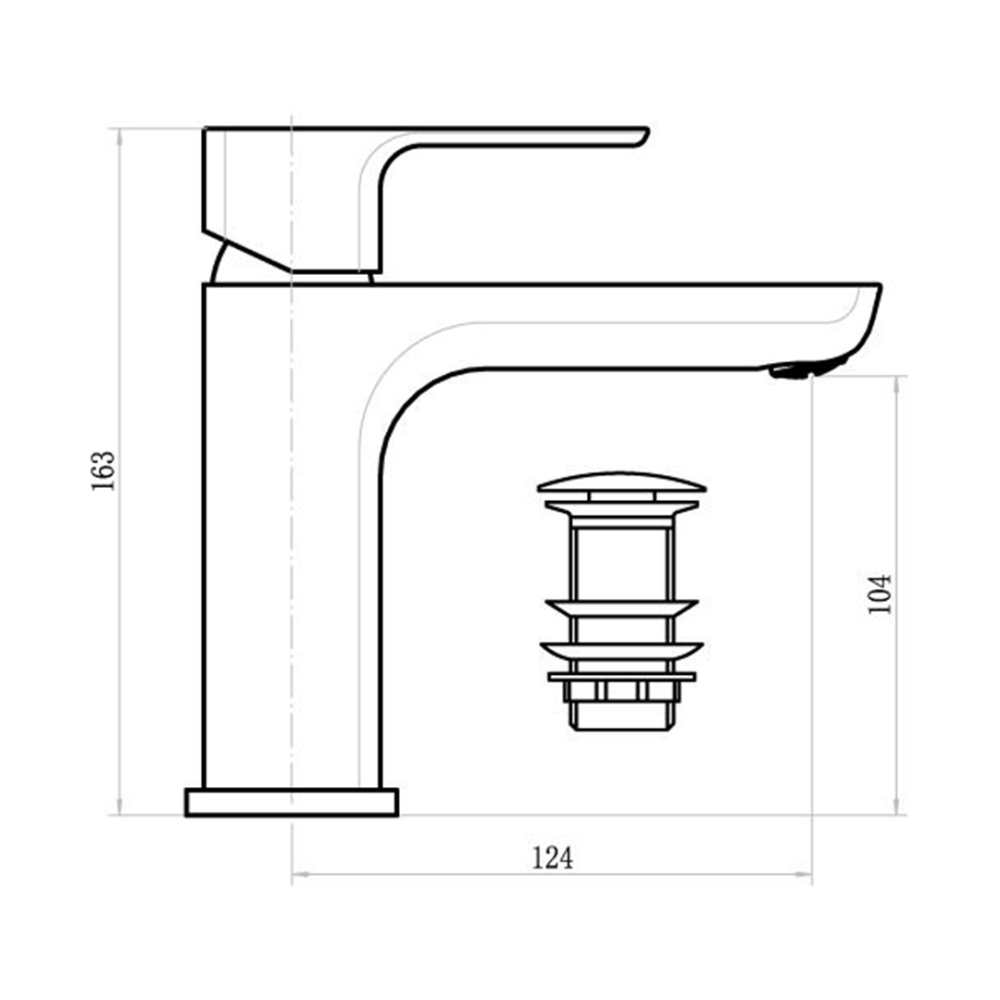 Lutz Marx Basin Mixer Black