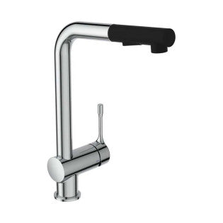 Ideal Standard Ceralook High-Neck Pullout Kitchen Mixer Chrome