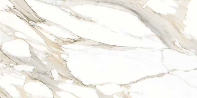 Porcelain Amelia white glossy 120*60 cm From Gemma