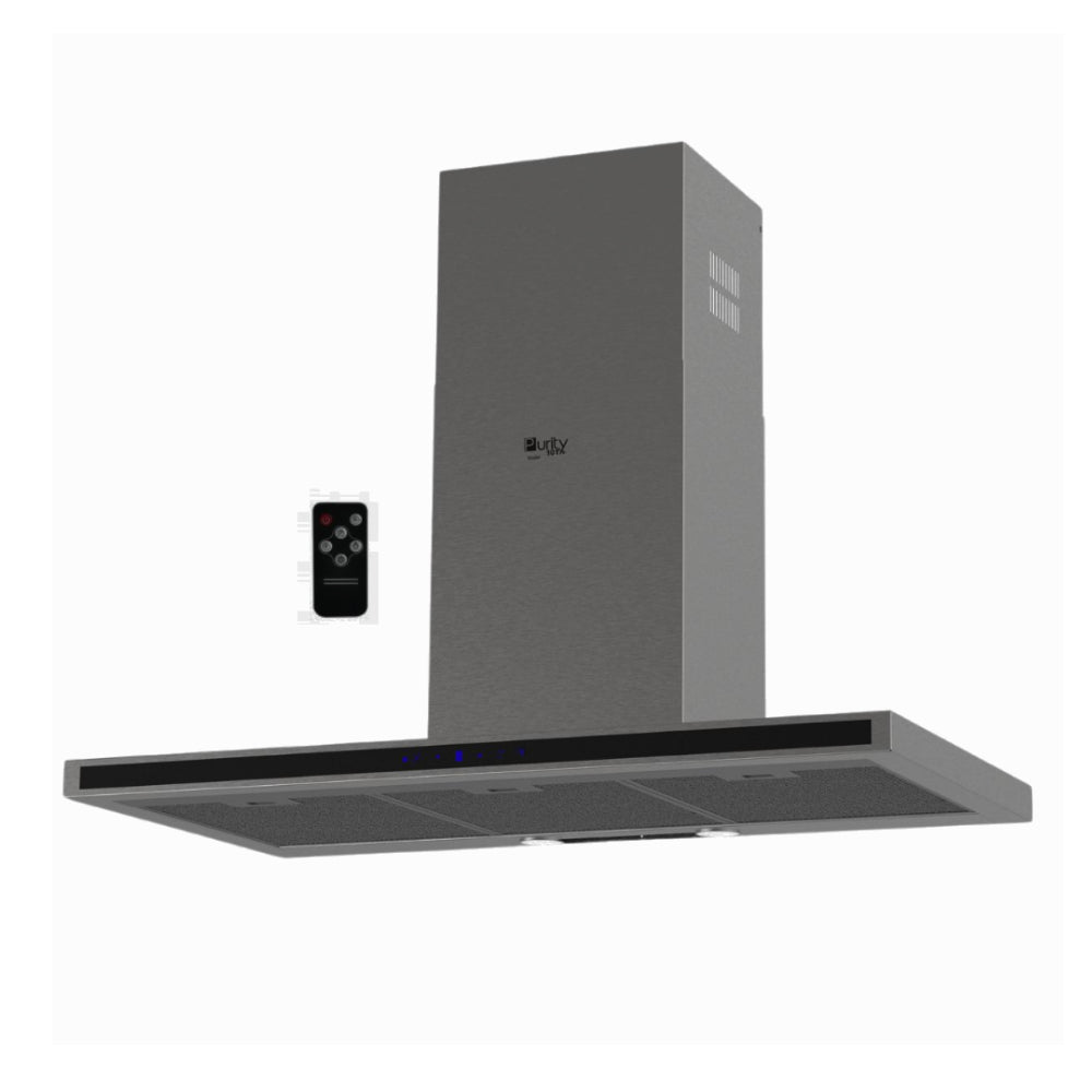 Purity TSD DARK INOX PRO PLUS Built-In Hood 90 cm Silver