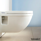 Duravit Starck 3 Wall-Mounted Toilet With Seat Cover 54×36 cm