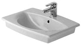 Duravit Caro Counter Top Rectangle Basin 57 cm White