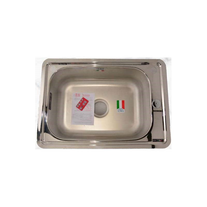 Stainless Steel Sink TS 48 x 68 Siphone 3 Inch