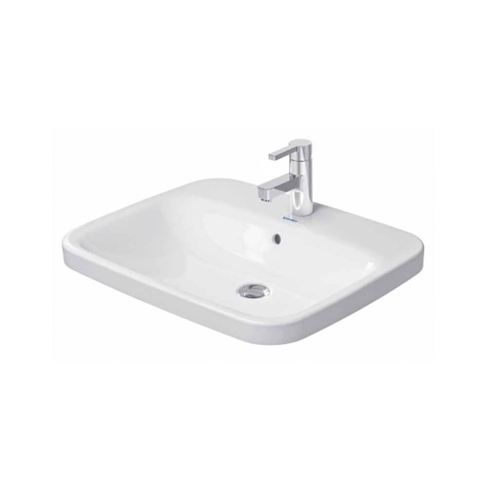 Duravit Bathroom Basin DuraStyle White Over Counter Top Rectangle 56*45.5 cm