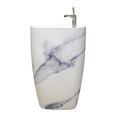 Sanipure Gardner bathroom sink One-piece floor 57x44x90 CM