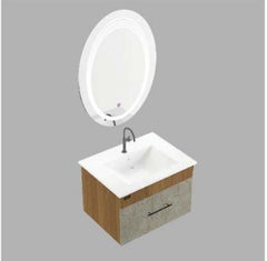 Beroia Furniture Unit with Washbasin 60×46 Cm