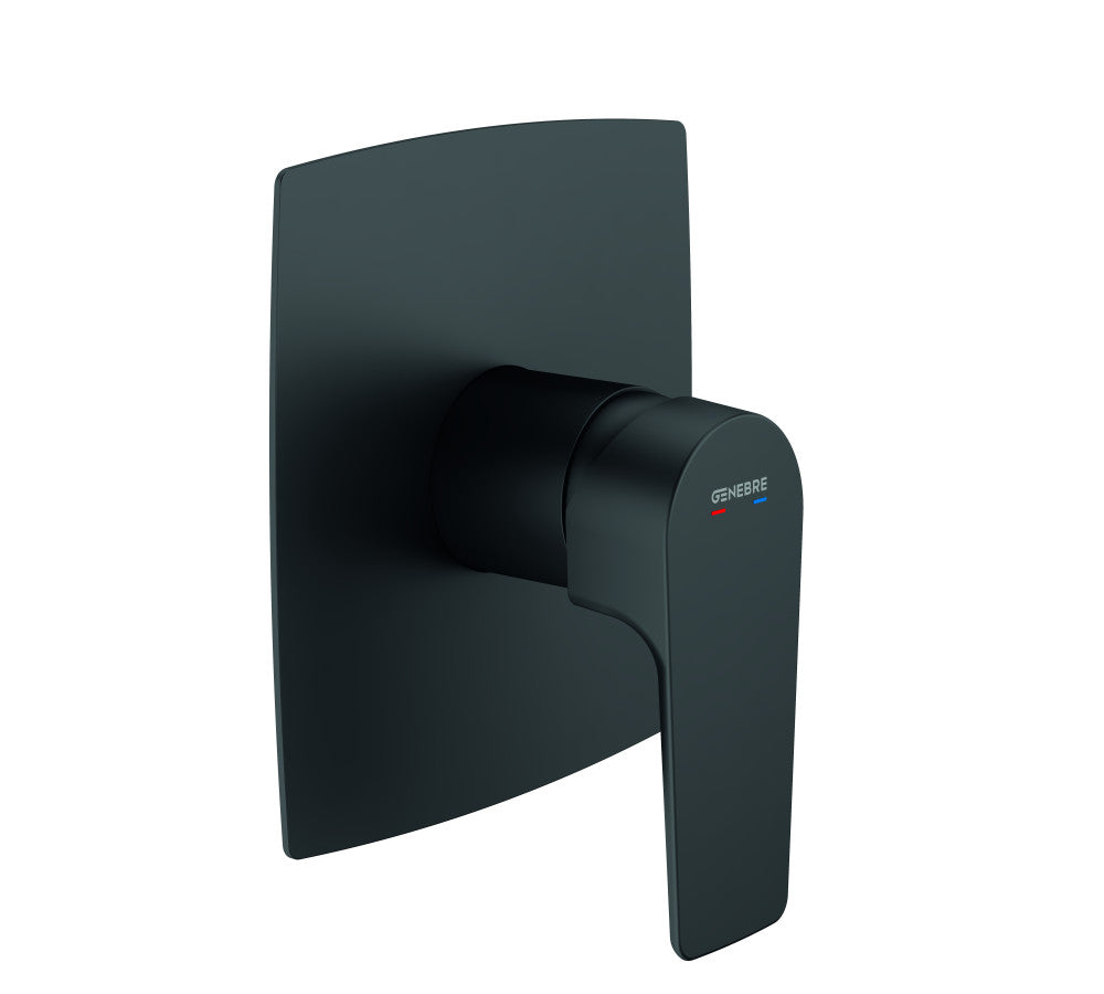 Genebre Coral Concealed Mixer Black