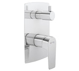 Genebre Bathtub Mixer Chrome 2 exit