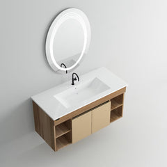 Beroia Furniture Unit with Wash imported basin 100×46 Cm GOLD