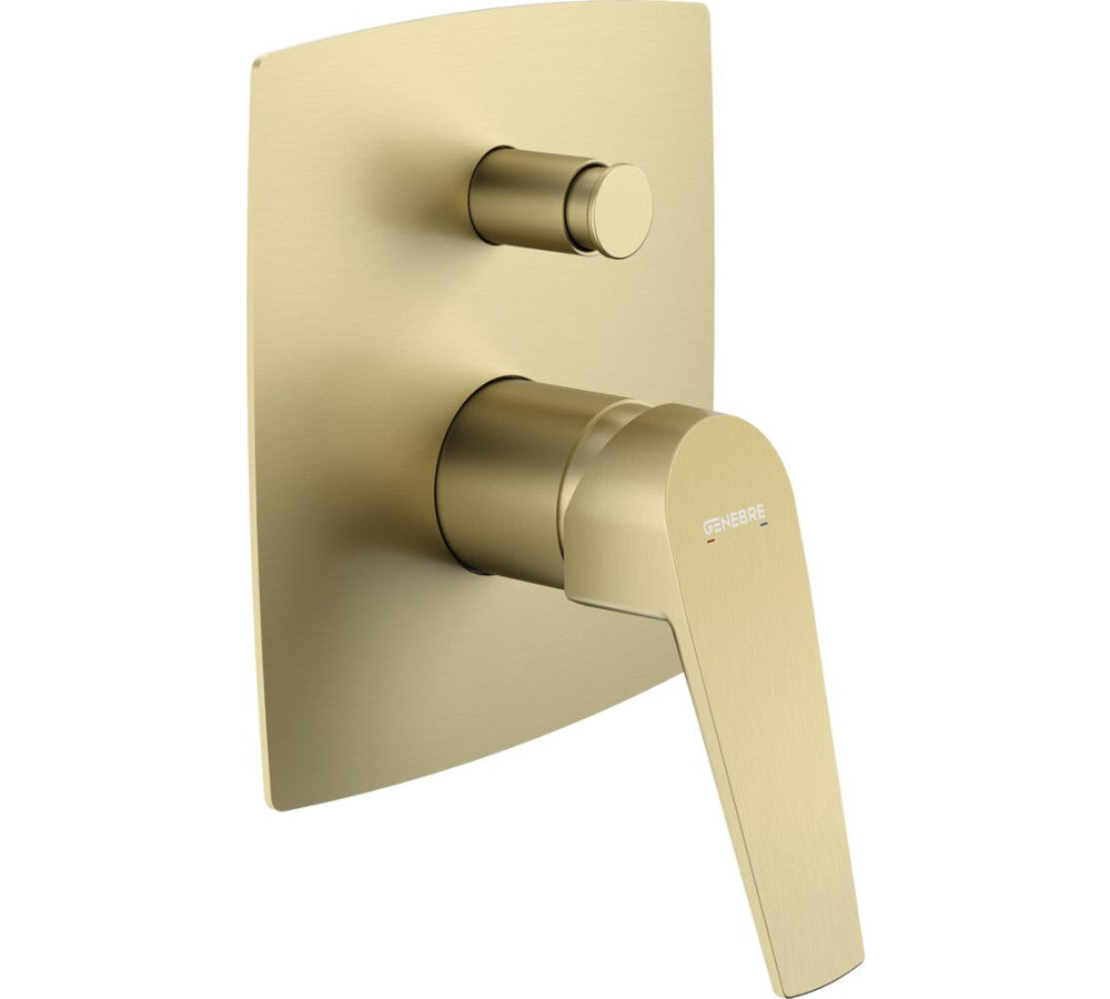 Genebre Concealed Mixer Gold 2 exit