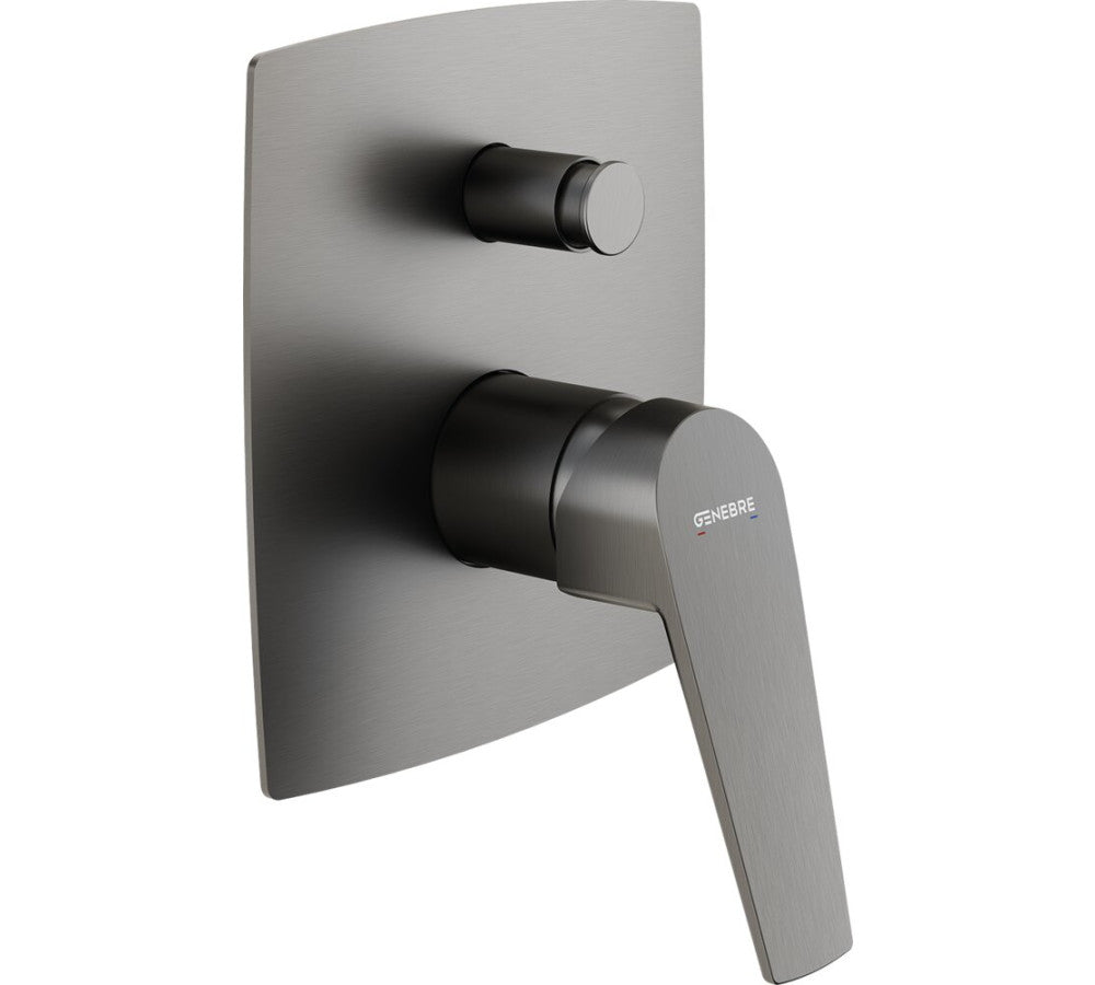 Genebre Concealed Mixer Gray 2 exit