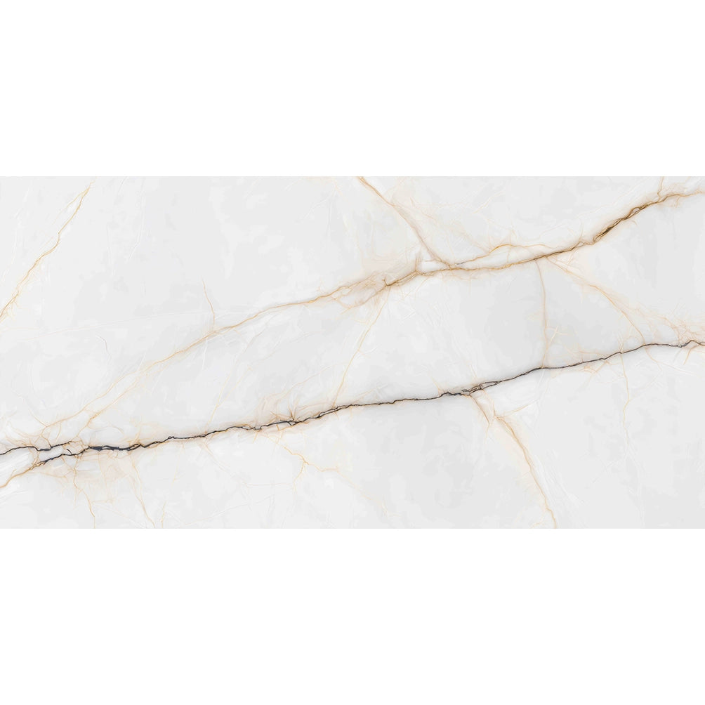 Ceramic 700/17 White Glossy 120*60 cm From Granito