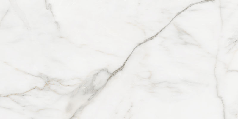 Porcelain Borghini White glossy 120*60 cm From Gemma