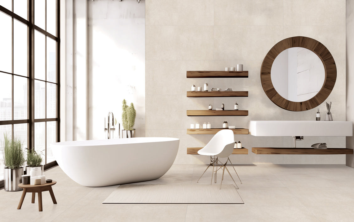 Porcelain Casa Light Beige MATT 120*60 cm From Gemma