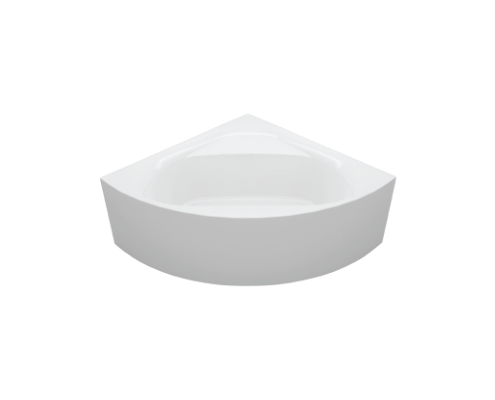 SANIPURE Bathtub Como 115 x 115 || 125x 125 || 135 x 135 cm with and without panel