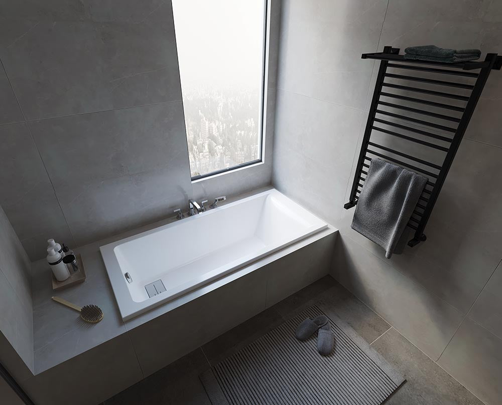 SANIPURE Bathtub NETTO 170 x 75 || 170 x 80 cm with and without panel