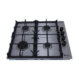 Purity Built-in Gas hob 4 burners 60 cm stainless