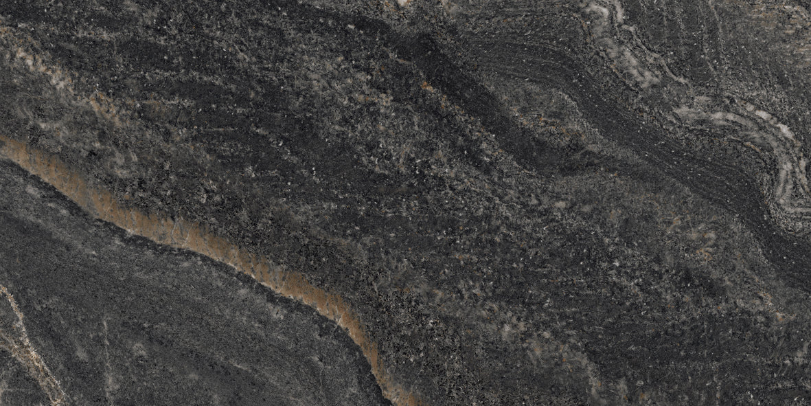 Porcelain Houston Black 120*60 cm From Gemma