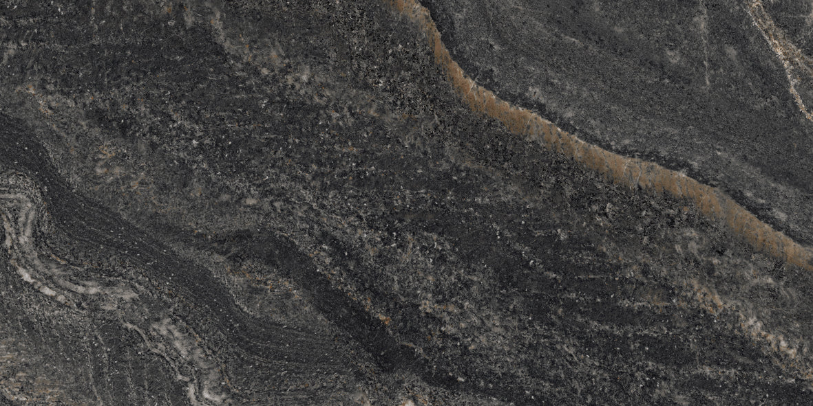 بورسلين الجوهرة هيوستن بلاك لامع 120*60 سم 