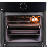 Purity Built in Full Electric Digital  Oven 60 cm Black