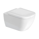 Duravit Happy D.2 Wall-Mounted soft close Toilet White 54 x 36.5 cm