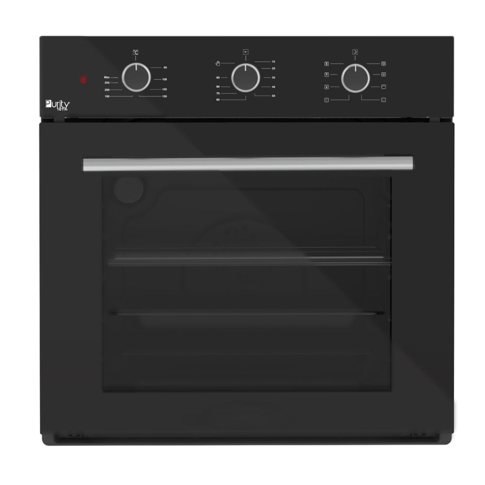 Purity Built in Full Electric Oven 60 cm Black
