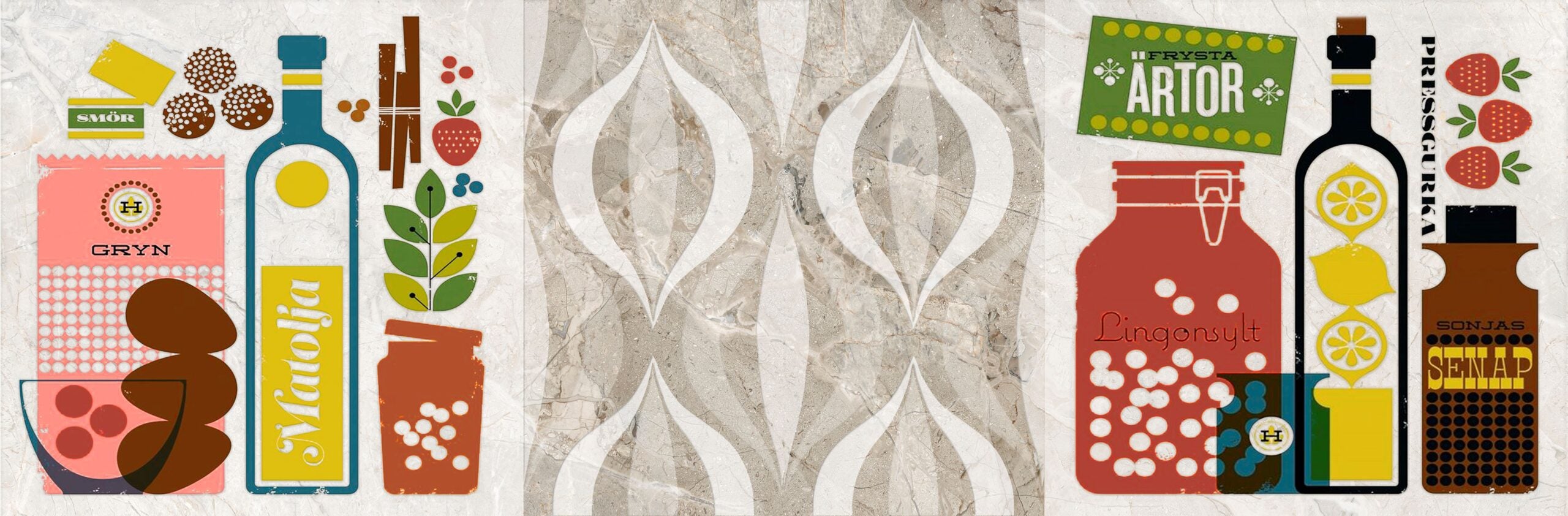 Ceramic Glasgow Beige 25*75 cm  wall ceramic From Cleopatra