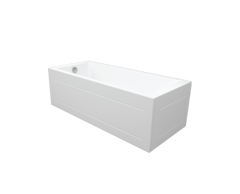 SANIPURE Bathtub NETTO 170 x 75 || 170 x 80 cm with and without panel
