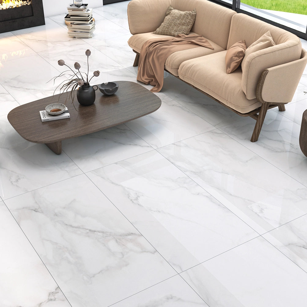 Porcelain GARDNIA white  120*60 cm From Granito