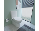 Sanipure Rosita Floor stand Toilet seat back to wall white